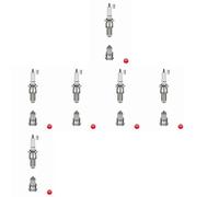 6 x Bougie d'allumage NGK pour AUDI, SEAT 80 B2, TOLEDO I