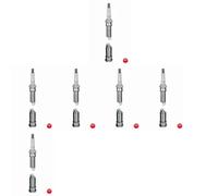 6 x Bougie d'allumage NGK pour CHEVROLET, DODGE, FORD, HUMMER, MAZDA, MORGAN