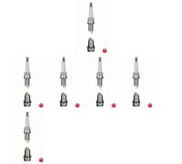 6 x Bougie d'allumage NGK pour DODGE, HONDA, INFICadre de phareI, MITSUBISHI,