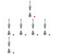 6 x Bougie d'allumage NGK pour HYUNDAI, MITSUBISHI COUPE II, PAJERO I, PAJERO