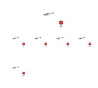 6 x Bougie d'allumage NGK pour LANCIA, TVR CERBERA, Y