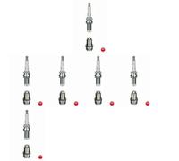 6 x Bougie d'allumage NGK pour MERCEDES-BENZ, TVR, VW CERBERA, CORRADO, GOLF