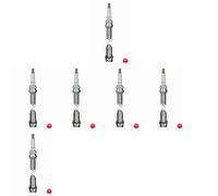 2x NGK Bougie D'Allumage pour Mitsubishi Grandis Na _ W 2.4 Mivec Outlander I Cu