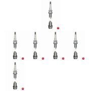 6 x Bougie d'allumage NGK pour NISSAN 100NX, PRIMERA I, SERENA, SUNNY III