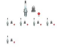 6 x Bougie d'allumage NGK pour RENAULT, VOLVO 850, 850 Kombi (855), 960 II