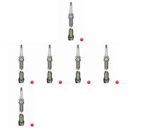 6 x Bougie d'allumage NGK pour VOLVO C30, C70 II, S40 2, S40 II, V50