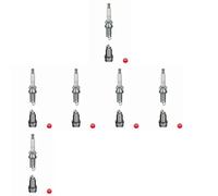 6 x Bougie d'allumage NGK pour VW NEW BEETLE