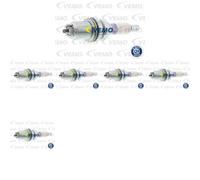 6 x Bougie d'allumage VEMO pour AUDI, BERTONE, BMW, CHEVROLET, DACIA
