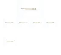6 x Bougie de préchauffage BOSCH pour OPEL, SAAB 44077 I, 44077 II, ASTRA G,