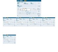 6 x Bougie de préchauffage FAE pour BMW 1 E81, 3 E46, 3 E90, 3 E91, 3 E92, 5 5