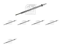 6 x Bougie de préchauffage FEBI BILSTEIN pour NISSAN, OPEL, RENAULT ESPACE IV,