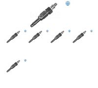 6 x Bougie de préchauffage MEYLE pour AUDI, MITSUBISHI, RENAULT, SEAT, SKODA,