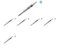 6 x Bougie de préchauffage MEYLE pour BMW 1 E87, 3 E46, 3 E90, 3 E91, 3 E92, 3