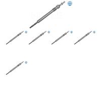 6 x Bougie de préchauffage MEYLE pour MERCEDES-BENZ E VF211, KLASA C (W204), C