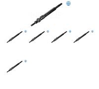 6 x Bougie de préchauffage MEYLE pour MERCEDES-BENZ KLASA C T-Model (S202), E