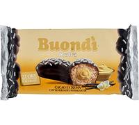 6 x Buondì Motta Cacao e Crema con Vaniglia del Madagascar pâtisseries avec crème et cacao couverture gâteau collation sucrée 276g