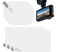 6 X Dashcam Stickers For Windscreen, Electrostatic Stickers Easily Prevent Scratches And Drops, Transparent Film For Windshield To Attach