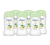 6 x Dove anti-transpirant Bâton Déodorant 40ml Go Fresh Concombre & Thé Vert