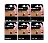 6 x Duracell MN11 (6 ampoules de 1 batterie) 6 piles (A11/11A)