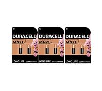6 x Duracell MN21 A23 23 A (3 ampoules de 2 batteries) 6 piles