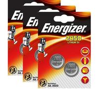 6 x Energizer CR2450 batterie Lithium pile à pile 2450