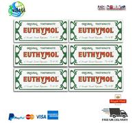 6 X Euthymol Original Dentifrice 75 Ml Expire 09/2027