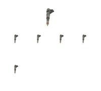 6 x Injecteur BOSCH pour BMW 1 E87, 3 E46, 3 E90, 3 E91, 5 E60, 5 E61