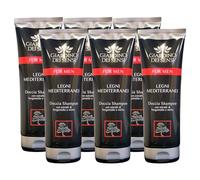 6 x jardin des sens douche shampooing for Men legni Medit.250 ml