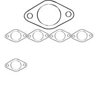 6 x Joint de tuyau d'échappement BOSAL