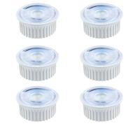 6 X LED Ampoule Module 5W Lentille 230V 2,2cm Plat Blanc Neutre 4000K Inondation