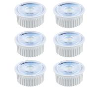 6 X LED Module 5W Lentille 400lm 230V Plat 865 Lumière Jour 6500K Blanc Dimmable