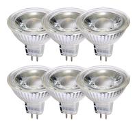6 X LED Premium Verre Réflecteur GU5,3 5W 350lm Blanc Chaud 2700K MR16