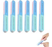6 X Nail Buffer Block,Buffer Block Nail File Professional Nail Files Polishing Sanding For Manicure,Buffing File Buffer Buffer Buffer For Cosmetics,Home And Salo