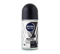6 x Nivea Deo Roll-On Invisible for Black & White for Men