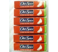 6 X Old Spice Shaving Cream Lather Foaming Fresh Lime 70g X 6 Pack by Old Spice