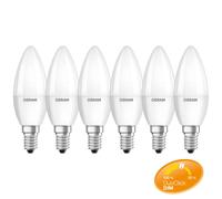 Osram Star+ Ampoule LED | Culot E14 | Forme Flamme | Dimmable (Duo Click DIM) | Blanc Chaud 2700K | 5,5W (équivalent 40W)