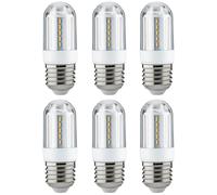 6 X Paulmann LED Ampoule Tube T30 3,5W E27 Clair Chaud 2700K Lampe Lumière