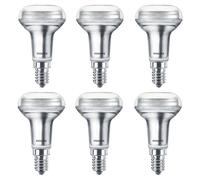 6 X Philips LED Verre Réflecteur R50 2,8W = 40W E14 Clair 210lm Chaud 2700K 36°