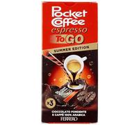 6 x Pocket Coffee Cioccolatini Pocket Coffee To Go T3, 75 g (6 paquets)