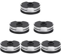6 x Replacement Line Spools for Parkside LIDL PRT 550 A1,A2,A3,A5,B6,PRTA 20-Li B2,C3,Replacement Spools Diameter 1.6 mm,2 x 5 m Length