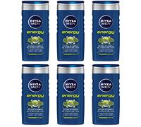 6 x Shampoing Gel Douche Nivea Men Energy Homme offre en stock
