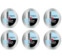 6 x Studio Line Out Of Bed 6 Crème fibres Gel pour cheveux effet spettinato