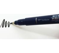 6 x Tombow WS-BHFudenosuke pointe dure noir