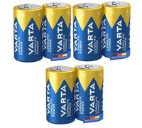 6 X Varta Longue Durée Puissance Baby C/LR14 1,5 V