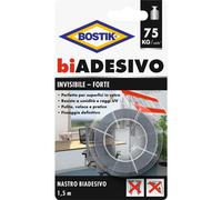 6 XRUBAN ADHeSIF DOUBLE FACE INVISIBLE BOSTIK M.1,5X19MM