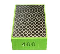 60/100/200/400# Tampon de polissage à la main 90 x 55 mm Tampon abrasif pour métal, verre, céramique, polissage