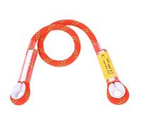 60/120/150 cm Corde d'escalade extérieure, Corde de sécurité d'escalade de Survie avec Anneau Portant Un Cordon de Longe d'alpinisme Polyvalent pour Les arboriste (Orange)