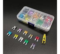 60/120 pièces Fusible De Voiture Kit Assortiment Auto Voiture Camion Standard Lame Fusible Assortiment 2A 3A 5A 7.5A 10A 15A 20A 25A 30A 35A = Câblage de protection