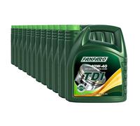 60 (12x5) Litres FANFARO 10W-40 TDI Huile Moteur VW 501.01 / VW 505.00