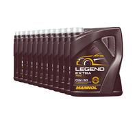 60 (12X5) Litres MANNOL 0W-30 Legend Extra Huile Moteur